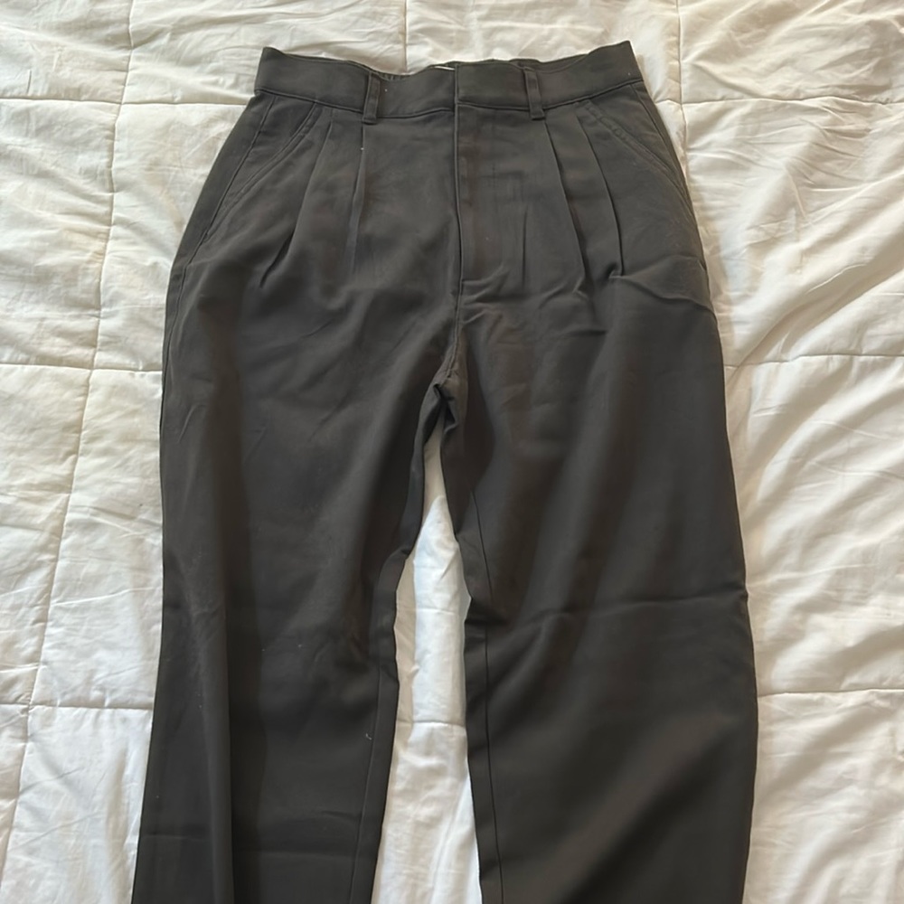 Abercrombie Tapered “Menswear” Work Pants | Size XS